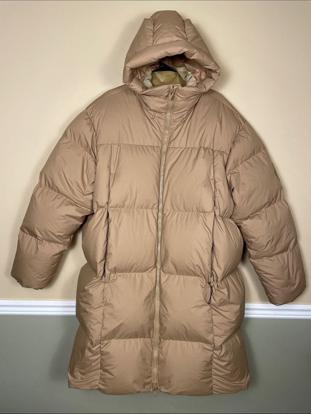 Under Armour Men’s Limitless Down ColdGear Infrared Camel Puffer Jacket